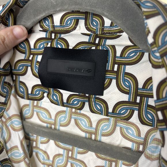 RRD by Roberto Ricci Designs Performance Button Up Men's Size 52 Geometric Chain - Picture 5 of 13